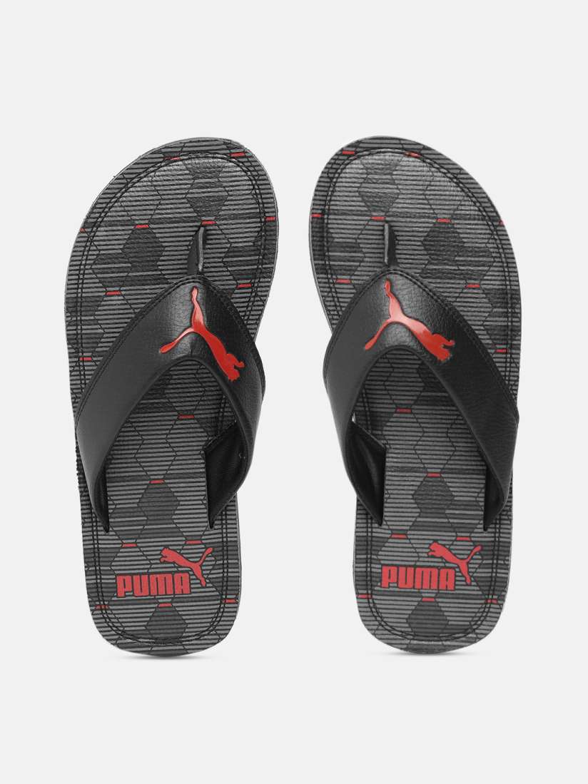 Buy Puma Men Black Mile Thong Flip Flops Flip Flops for Men 17049342 Myntra