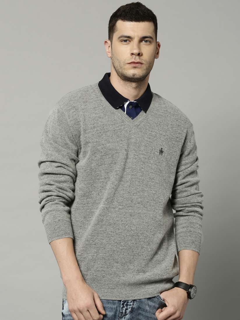 French connection grey sweater deals