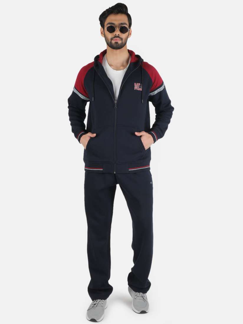 Buy Monte Carlo Men Navy Blue Red Track Suit Tracksuits for Men 17063884 Myntra