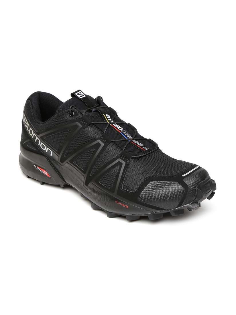 Buy Salomon Men Black Speedcross 4 Running Shoes Sports Shoes for Men 1707279 Myntra