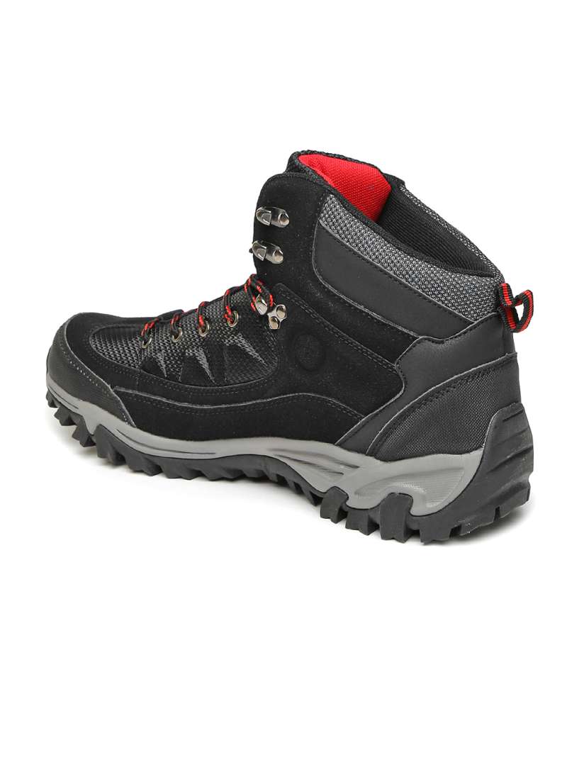 Buy Boltio Men Black High Top Trekking Shoes Sports Shoes for Men 1707611 Myntra