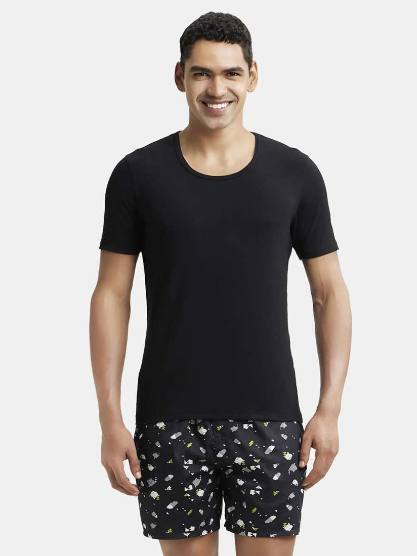 Buy Soft Touch Microfiber Thermal Undershirt with StayWarm Technology 2605 Innerwear Vests for Men 17080118 Myntra
