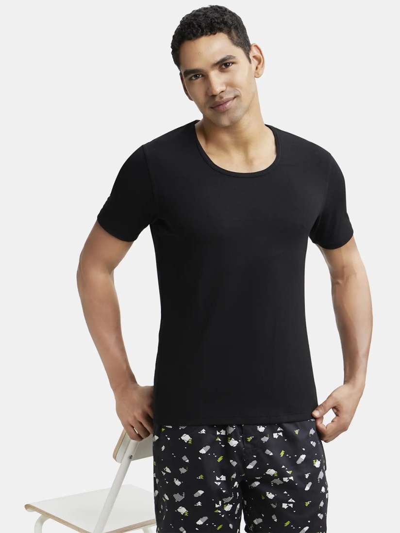 Buy Soft Touch Microfiber Thermal Undershirt with StayWarm Technology 2605 Innerwear Vests for Men 17080118 Myntra
