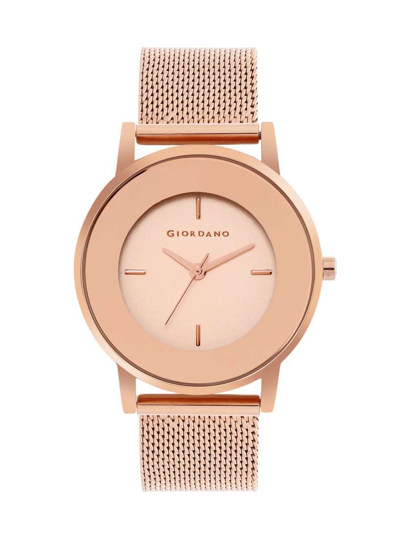 Rose gold watches giordano shop