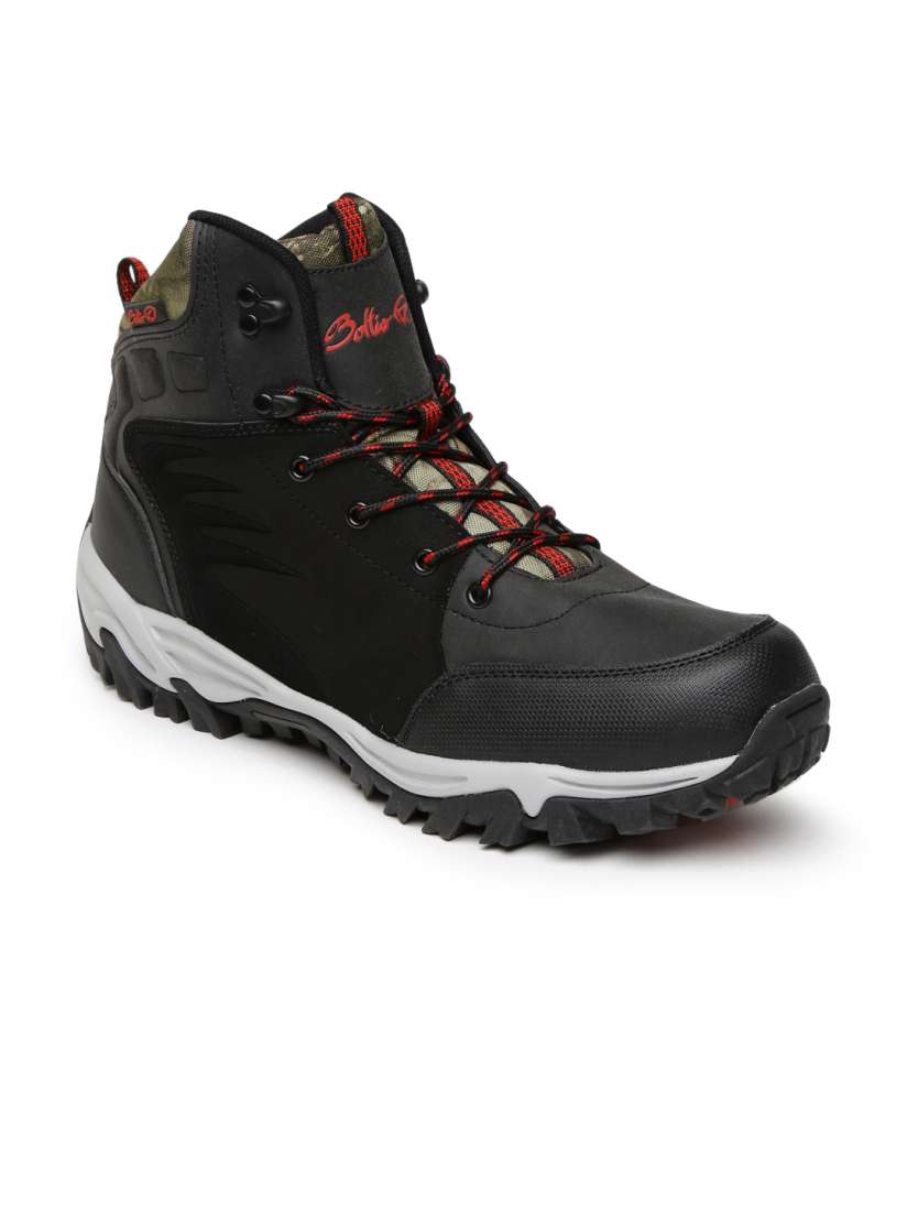 Buy Boltio Men Black High Top Trekking Shoes Sports Shoes for Men 1708124 Myntra