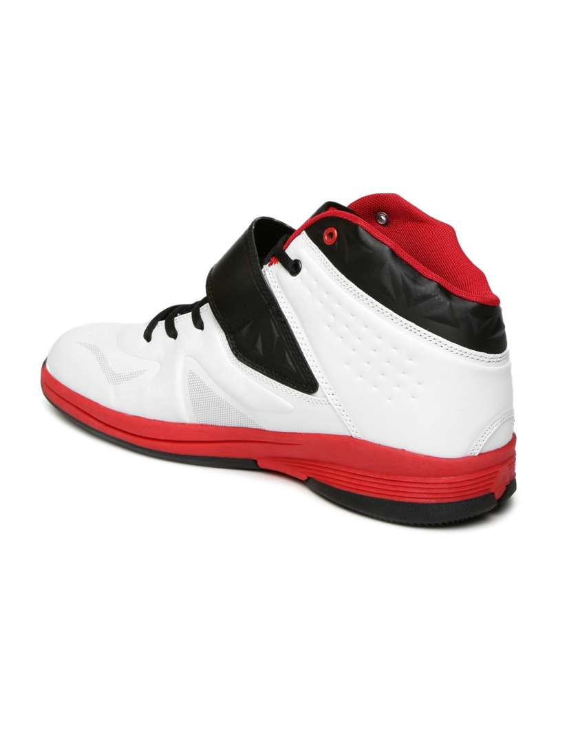 Buy Boltio Men White Mid Top Basketball Shoes Sports Shoes for Men 1708134 Myntra