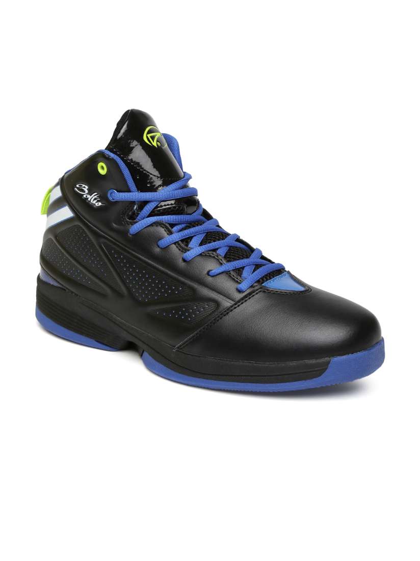 Buy Boltio Men Black Mid Top Basketball Shoes Sports Shoes for Men 1708135 Myntra