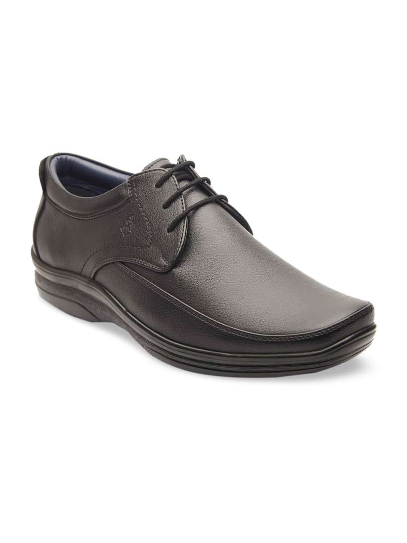 Myntra black formal shoes sales
