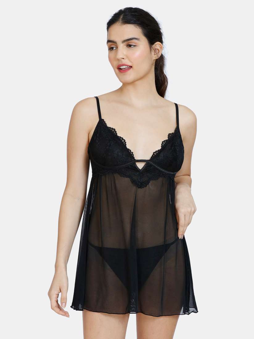 Zivame nightwear babydoll discount