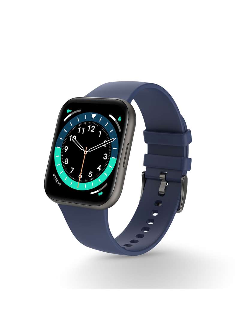 Buy pebble Pace Pro Smartwatch with Dedicated SPO2 Sensor 1.7 HD Curved Display Metallic Blue Smart Watches for Unisex 17089766 Myntra