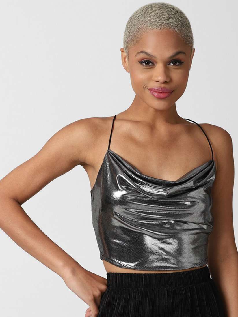 Woven top forever 21 top