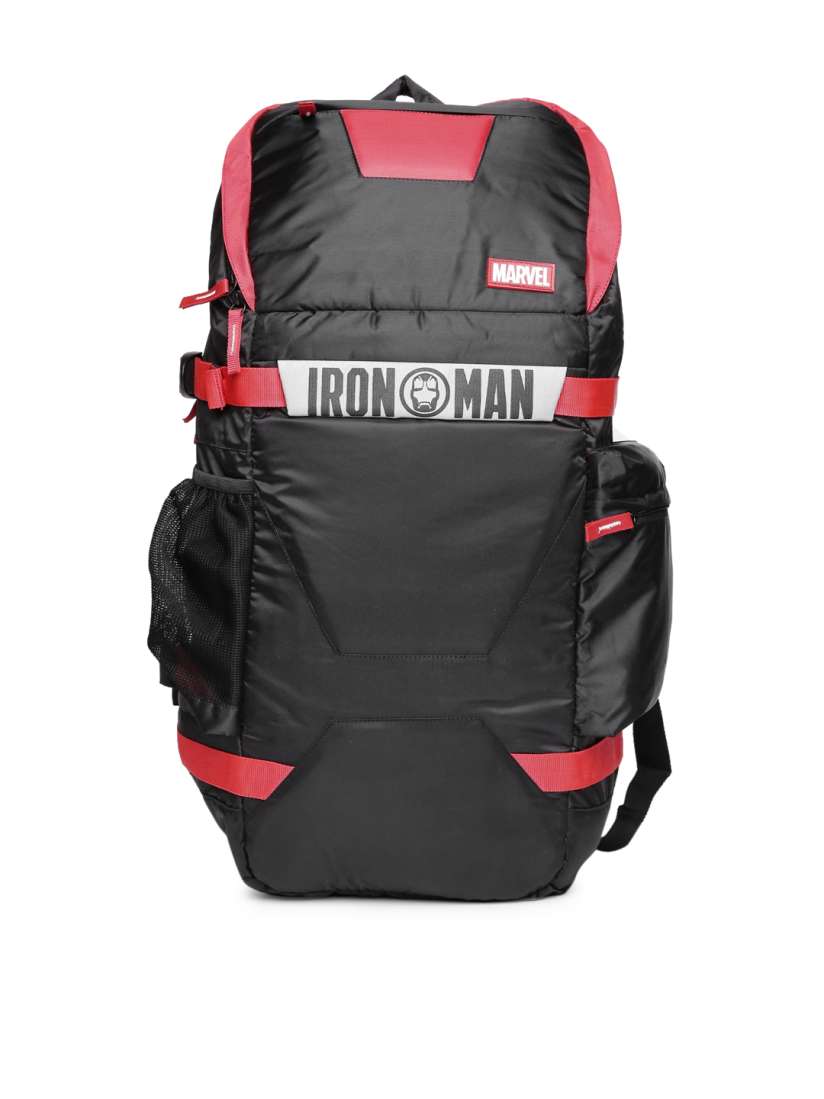 Buy Kook N Keech Marvel Unisex Black Red Iron Man Backpack Backpacks for Unisex 1709730 Myntra
