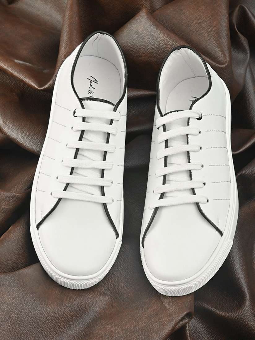 Mast & harbour men white sneakers best sale