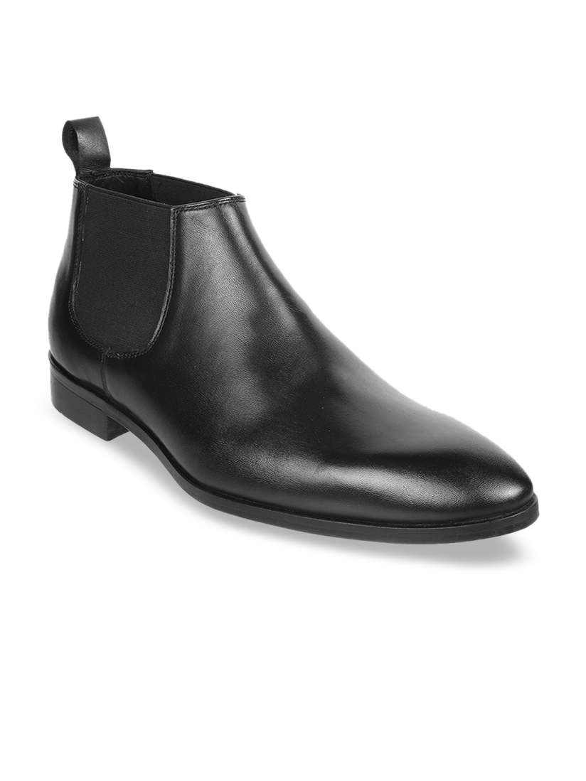 Black formal boots mens online