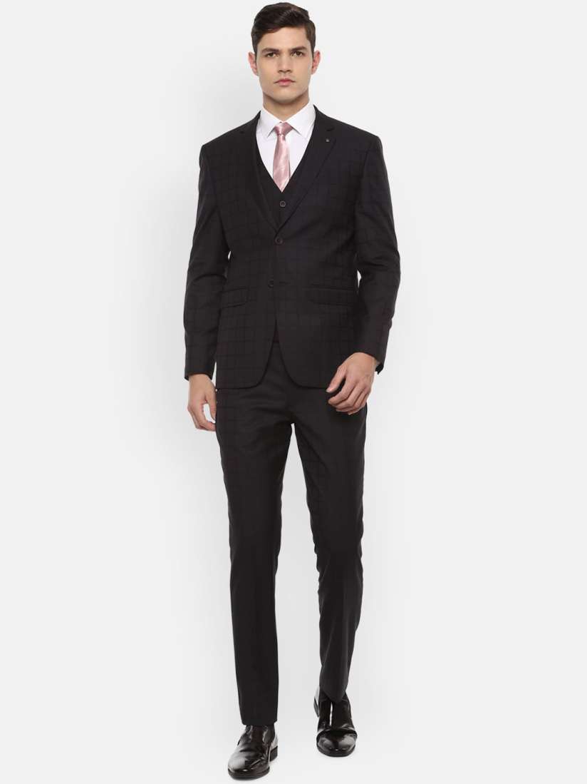 Louis philippe black suit online