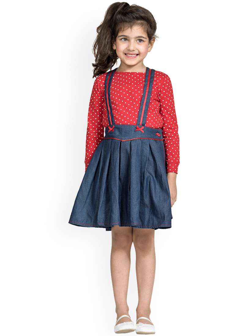 Myntra dungaree dress top
