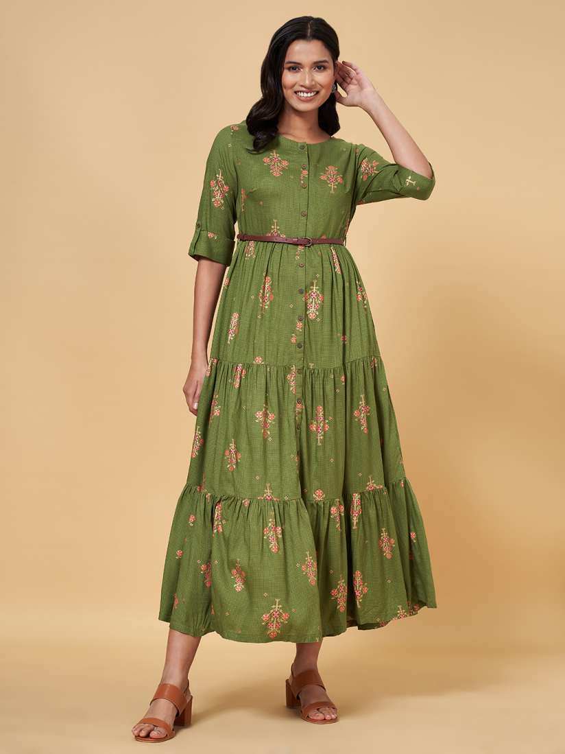 Akkriti by pantaloons women's maxi dress clearance