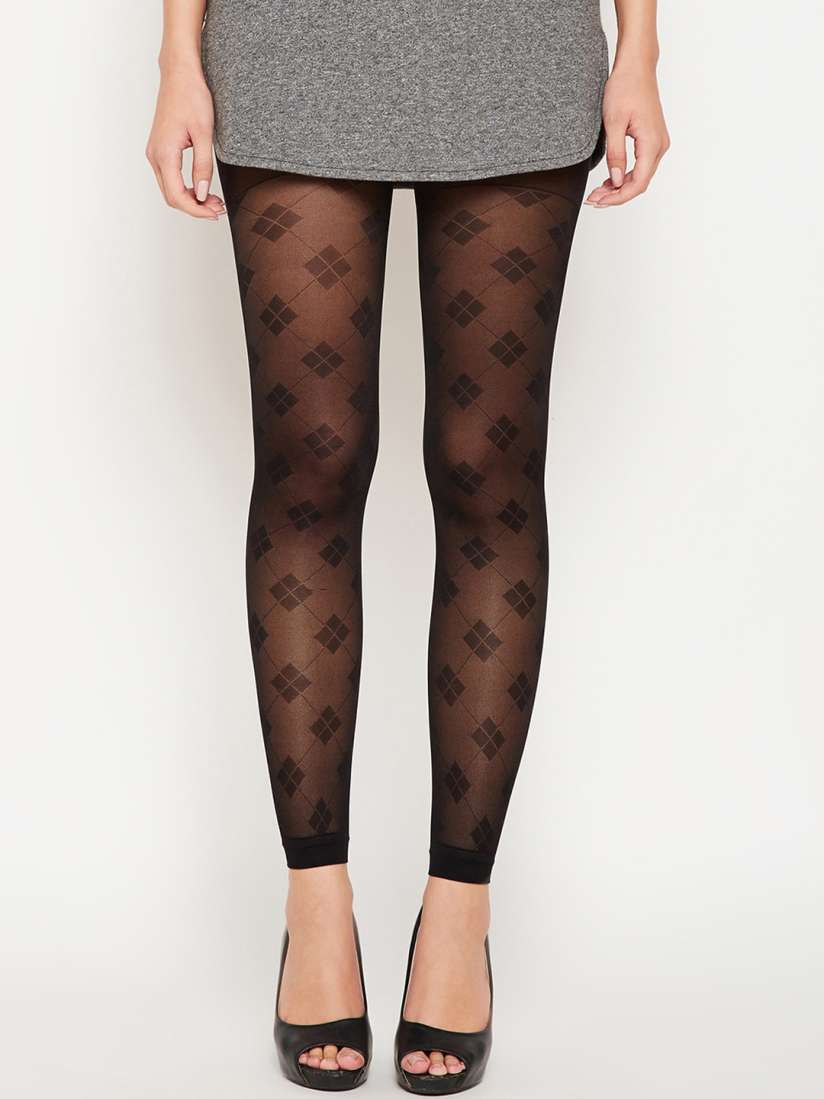 Black thick stockings hot sale