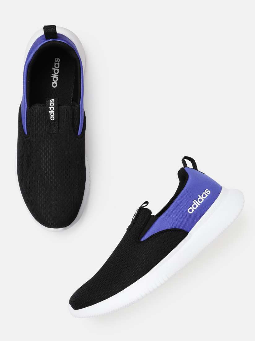 Buy ADIDAS Men Black Blue Colourblocked Flodean Walking Slip On Sneakers Sports Shoes for Men 17145874 Myntra