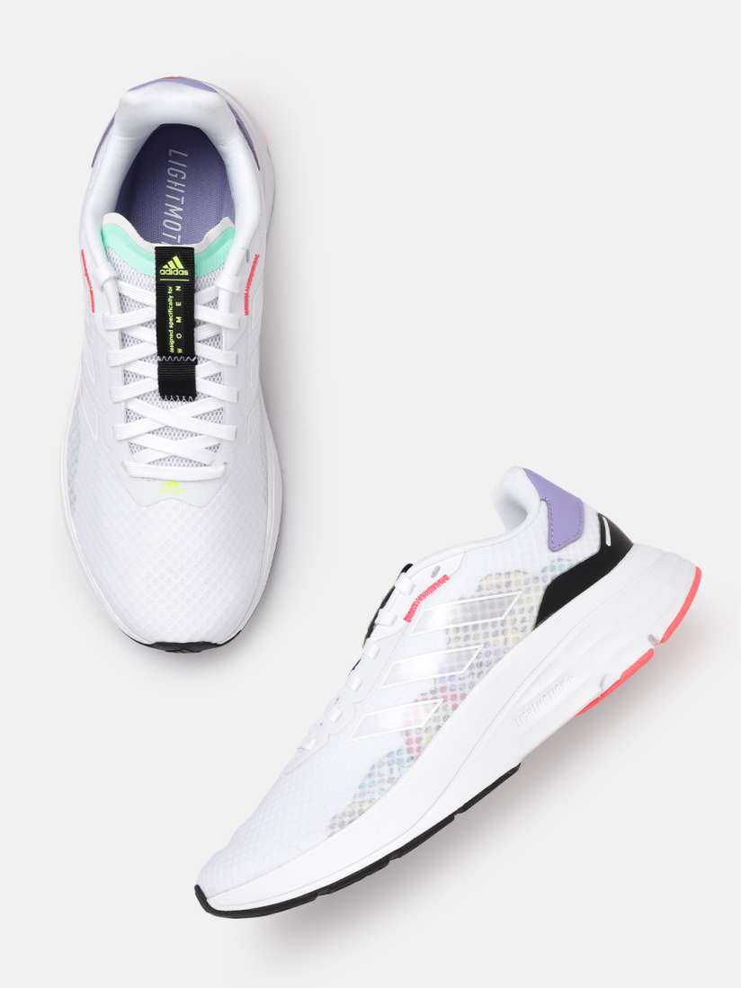 Buy ADIDAS Women White Woven Design Speedmotion Running Shoes Sports Shoes for Women 17145880 Myntra