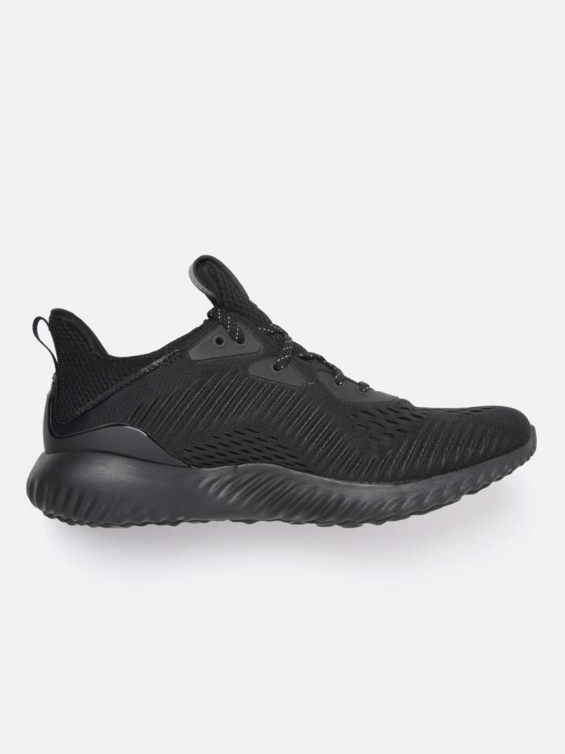 Buy ADIDAS Men Black Gold Toned Woven Design Alphabounce 1 Running Shoes Sports Shoes for Men 17146096 Myntra