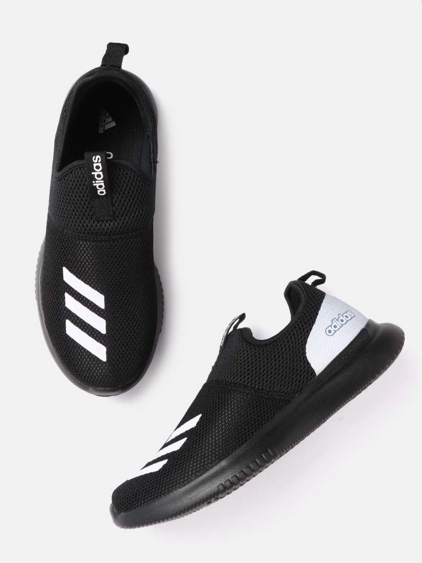 Buy ADIDAS Men Black White Woven Design Ortholite Caleron Walking Shoes Sports Shoes for Men 17146384 Myntra