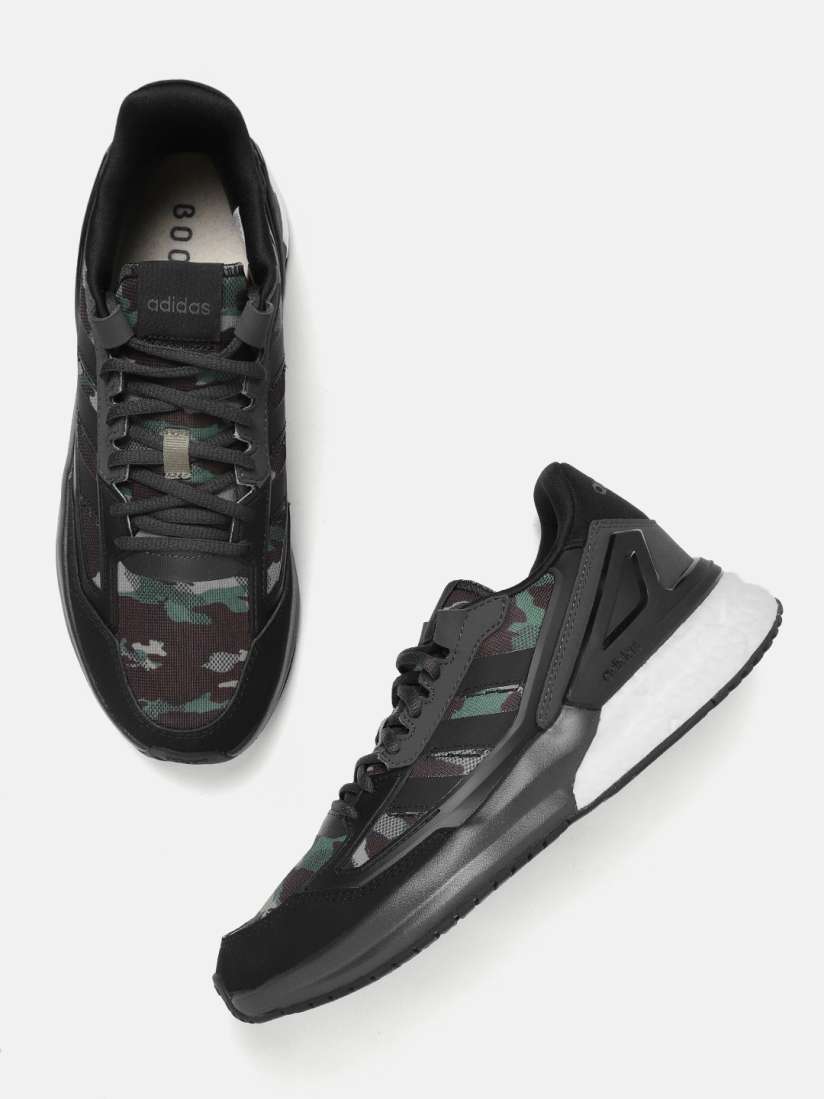 Boost shoes mens black new arrivals