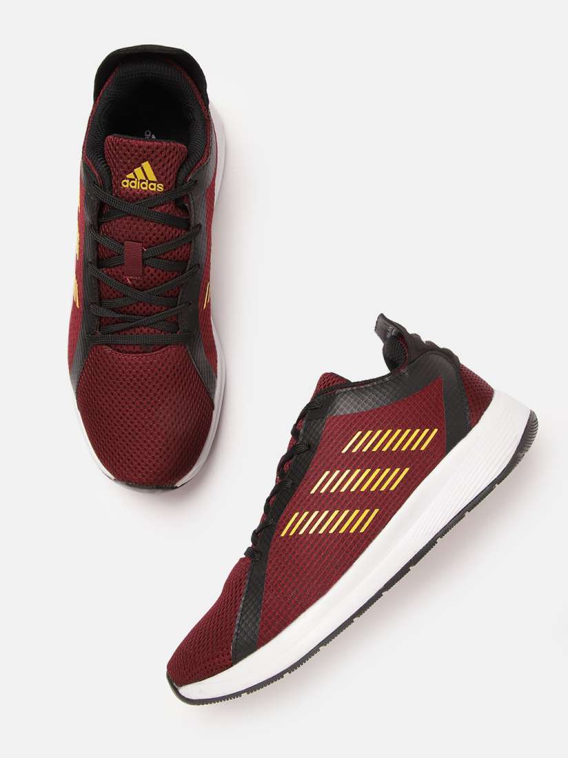 Maroon adidas shoes mens hot sale