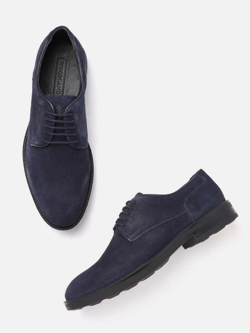 Woodland navy blue shoes cheap