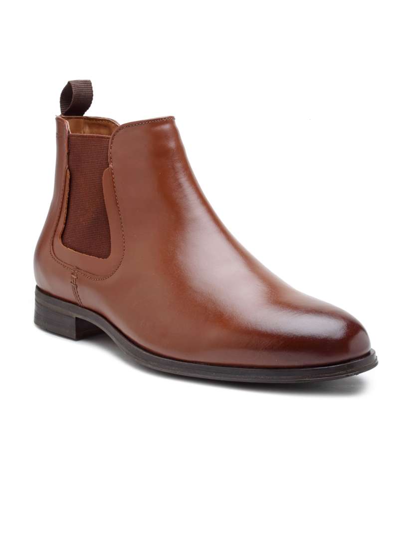 Buy Red Tape Men Brown Leather Chelsea Boots Boots for Men 17148154 Myntra
