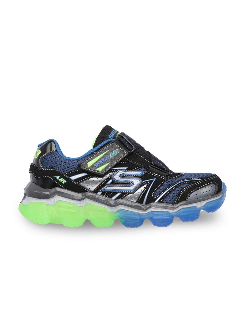 Buy Skechers Boys Blue Perforations Skech Air Sneakers Casual Shoes for Boys 1715240 Myntra
