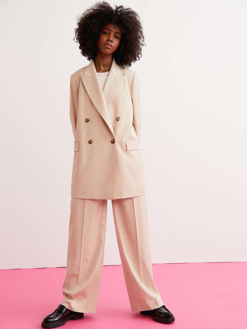 Buy H M Women Pink Double Breasted Jacket Blazers for Women from H M at Rs. 3999. Style ID 17155388