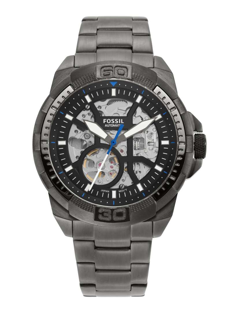 Buy Fossil Men Black Dial Grey Straps Analogue Automatic Motion Powered Watch ME3218 Watches for Men 17161942 Myntra