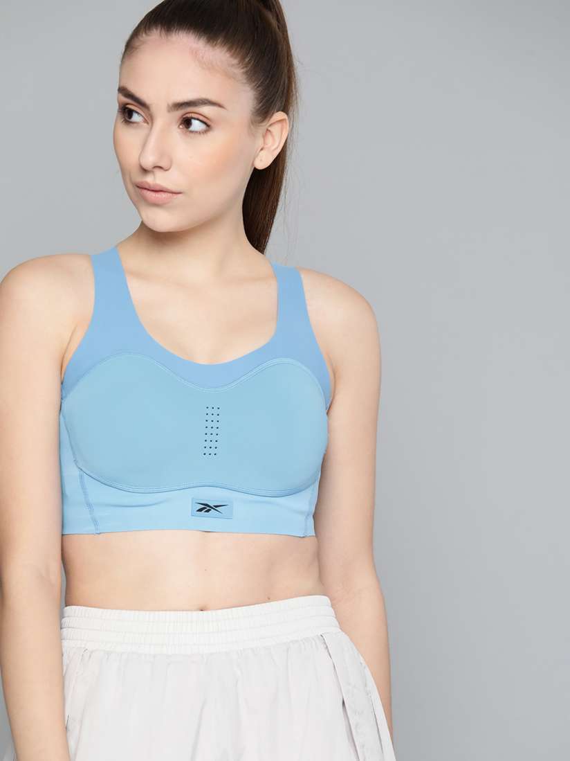 Buy Reebok Blue Puremove 2 Motion Sense Sports Bra Bra for Women 17167674 Myntra