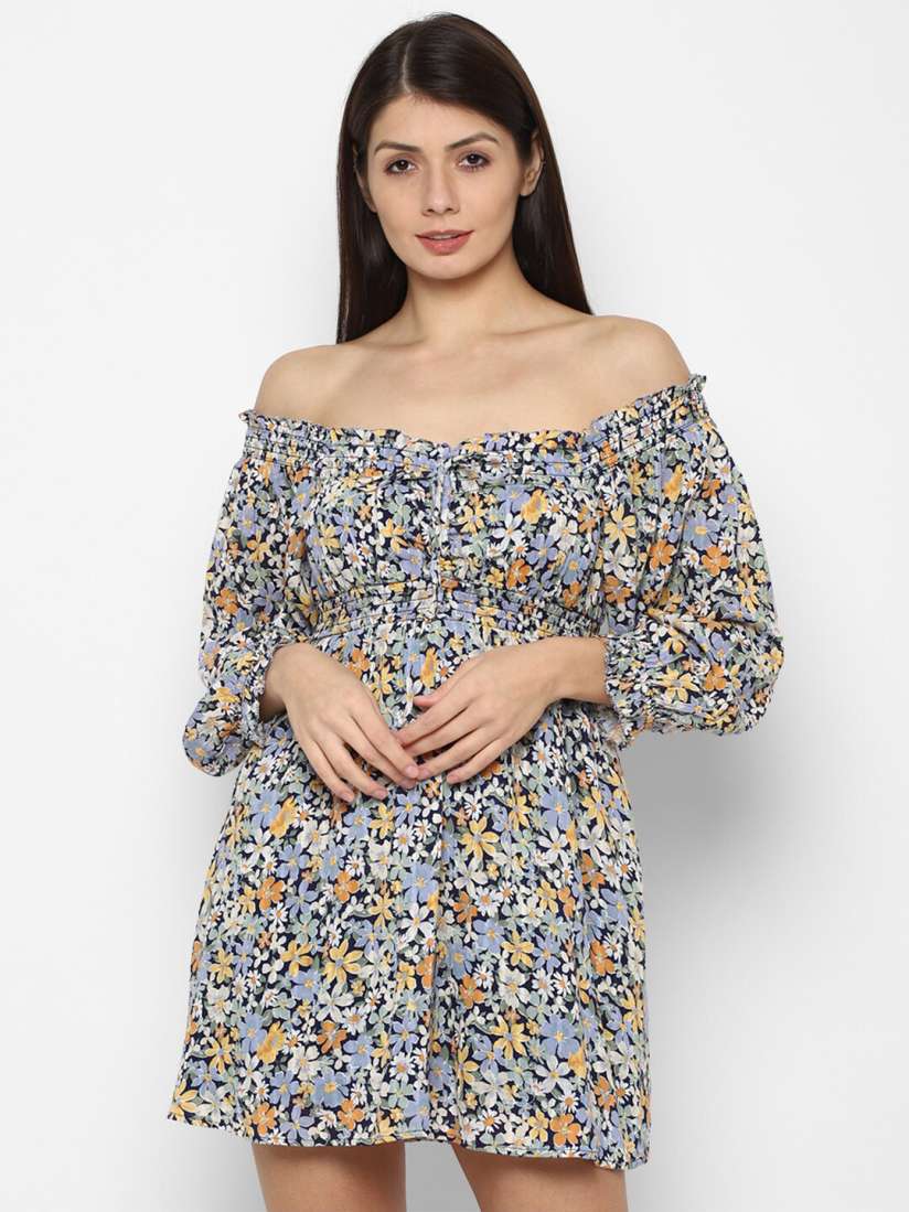 American eagle off the shoulder floral to 2025