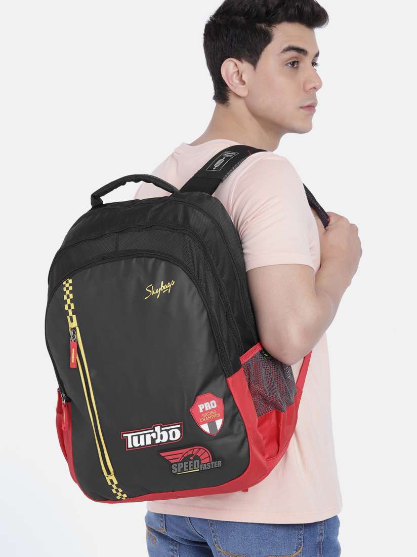 Buy Skybags Unisex Black Typography Backpack Backpacks for Unisex 17168352 Myntra