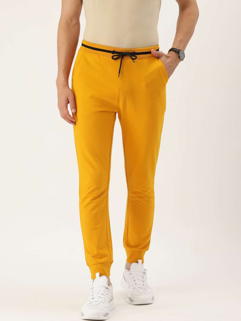 Mustard joggers mens on sale