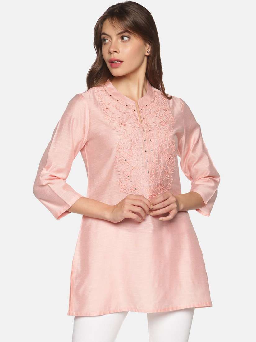 Saffron threads kurtis on sale