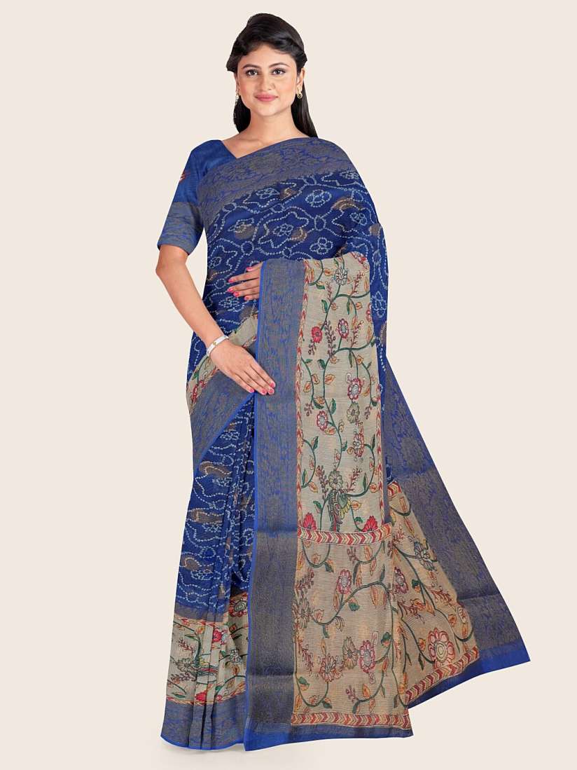 Bandhani sarees in pothys hot sale