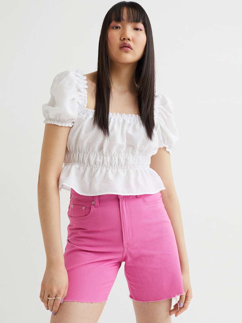 H&m pink shorts clearance