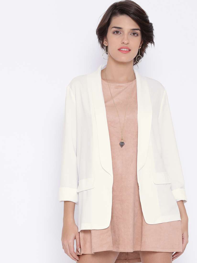 Forever 21 white blazer outlet