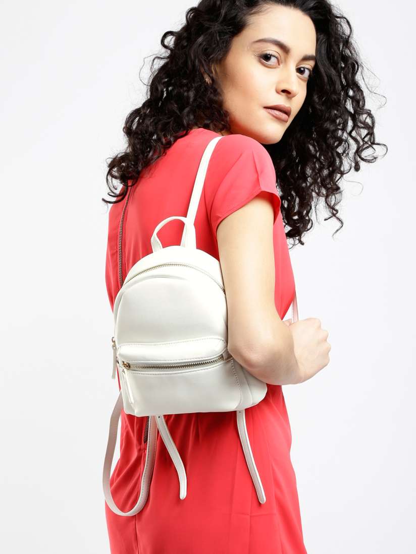 Forever 21 white backpack shop