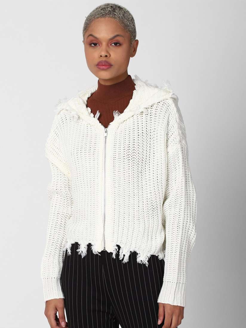 Forever 21 hooded cardigan discount