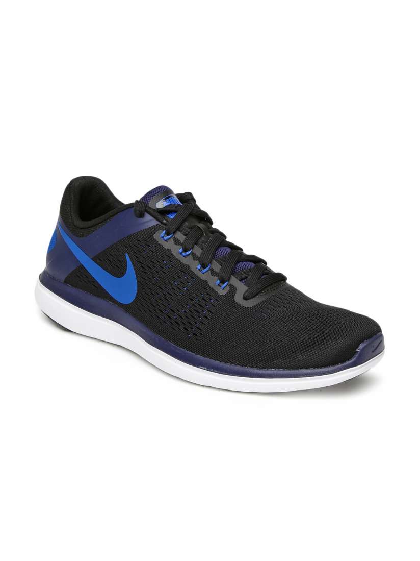 Buy Nike Men Black Flex 2016 RN Running Shoes Sports Shoes for Men 1719367 Myntra