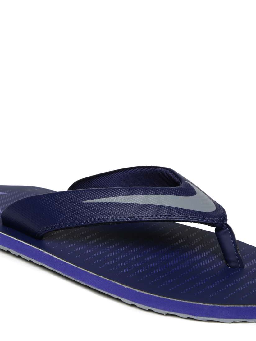 Buy Nike Men Navy Chroma Thong 5 Logo Print Flip Flops Flip Flops for Men 1719452 Myntra