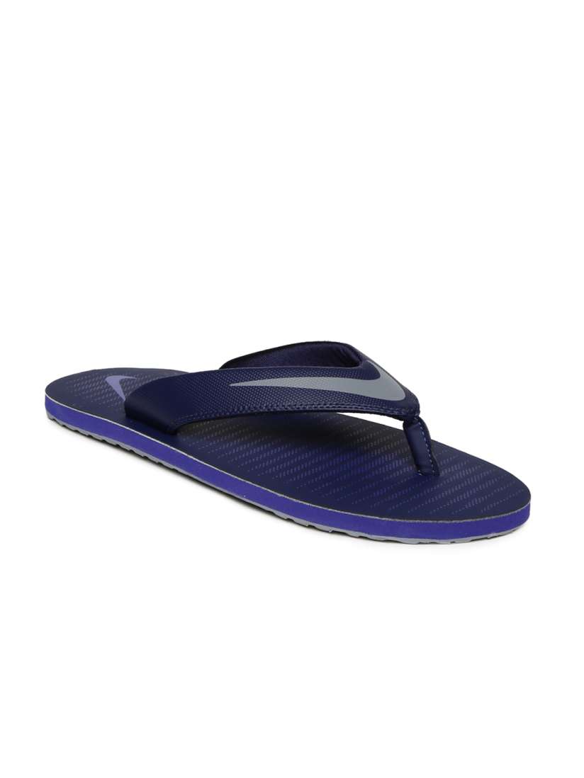Buy Nike Men Navy Chroma Thong 5 Logo Print Flip Flops Flip Flops for Men 1719452 Myntra