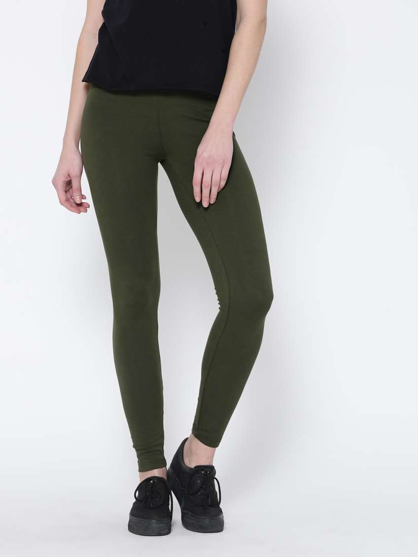 Forever 21 green leggings 2025