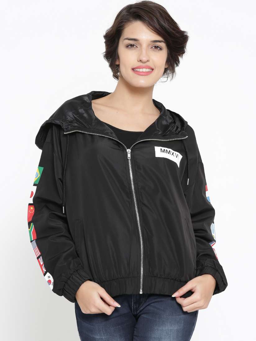 Forever 21 hooded jacket on sale