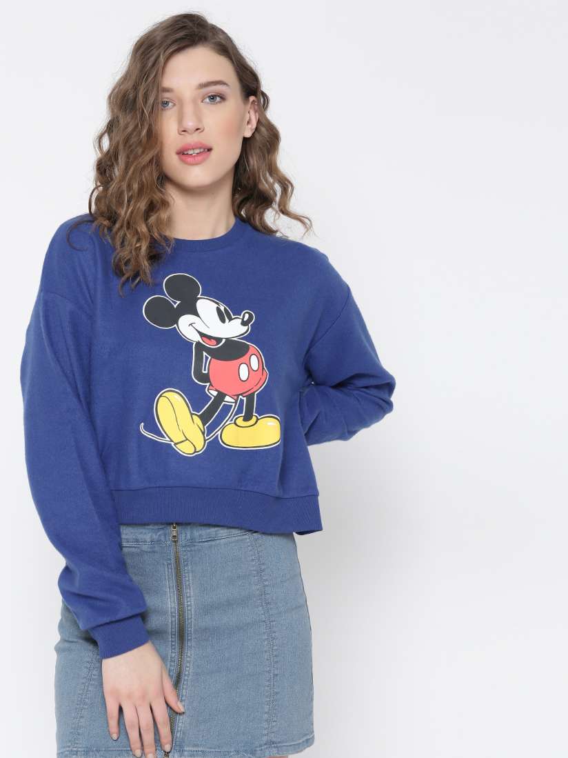 Forever 21 mickey mouse sweatshirt clearance