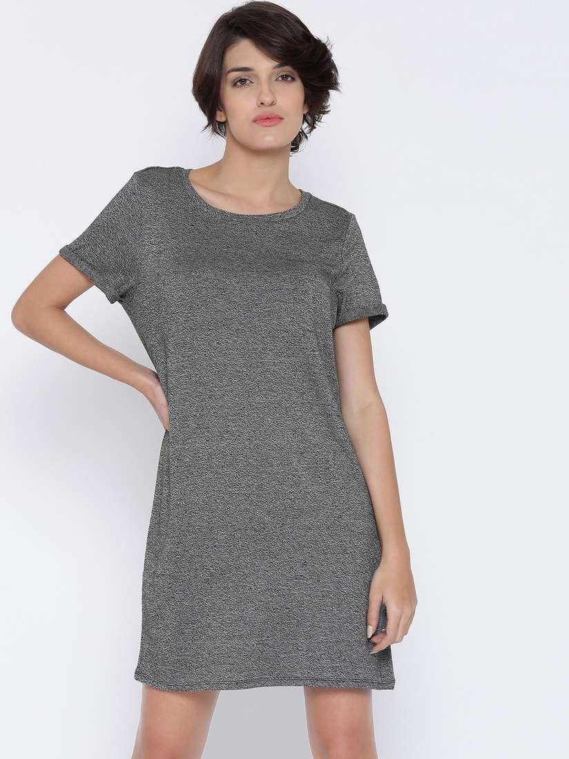 Myntra Shirt Dresses For Womens Forever 21 Myntra Forever 21 Gray